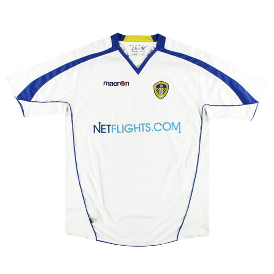 2008-09 Leeds Macron Home Shirt M