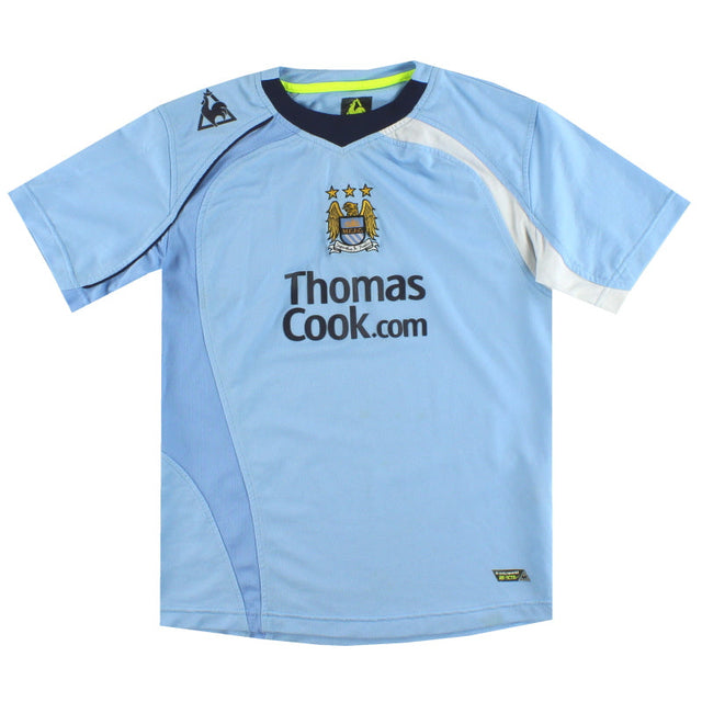 2008-09 Manchester City Le Coq Sportif Home Shirt L