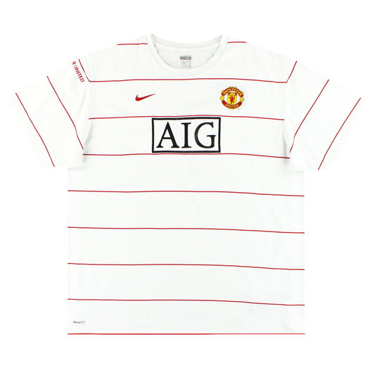 2008-09 Manchester United Nike Training Shirt XXL