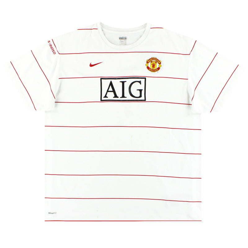 2008-09 Manchester United Nike Training Shirt XXL