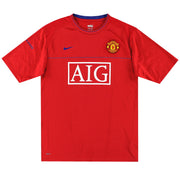 2008-09 Manchester United Nike Training Shirt L