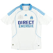 2008-09 Olympique Marseille adidas Home Shirt S