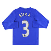 2008-09 Manchester United Nike Third Shirt Evra #3 L/S M.Boys