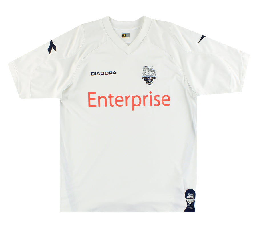 2008-09 Preston Diadora Home Shirt L