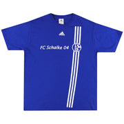 2008-10 Schalke adidas Leisure Tee XL