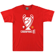 2008 Manchester United Champions League Final Tee M