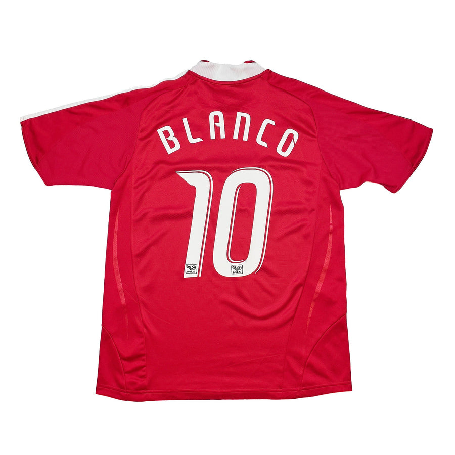 2008/09 Chicago Fire Blanco #10 Home Shirt (S) Adidas