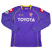 2008/09 Fiorentina Osvaldo #9 *Match Issue* L/S Home Shirt (XL) Lotto