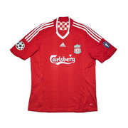 2008/09 Liverpool Torres #9 C/L Home Shirt (L) Adidas
