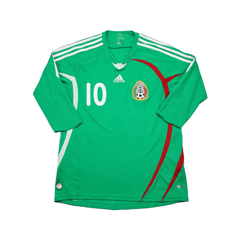 2008/09 Mexico C.Blanco #10 Home Shirt (M) Adidas