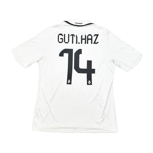 2008/09 Real Madrid Guti Haz #14 Home Shirt (L) Adidas