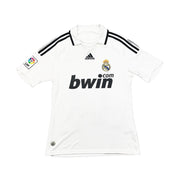 2008/09 Real Madrid Guti Haz #14 Home Shirt (S) Adidas