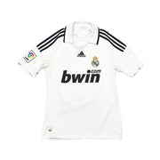 2008/09 Real Madrid V.Nistelrooy #17 Home Shirt (S) Adidas