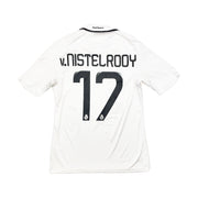2008/09 Real Madrid V.Nistelrooy #17 Home Shirt (S) Adidas