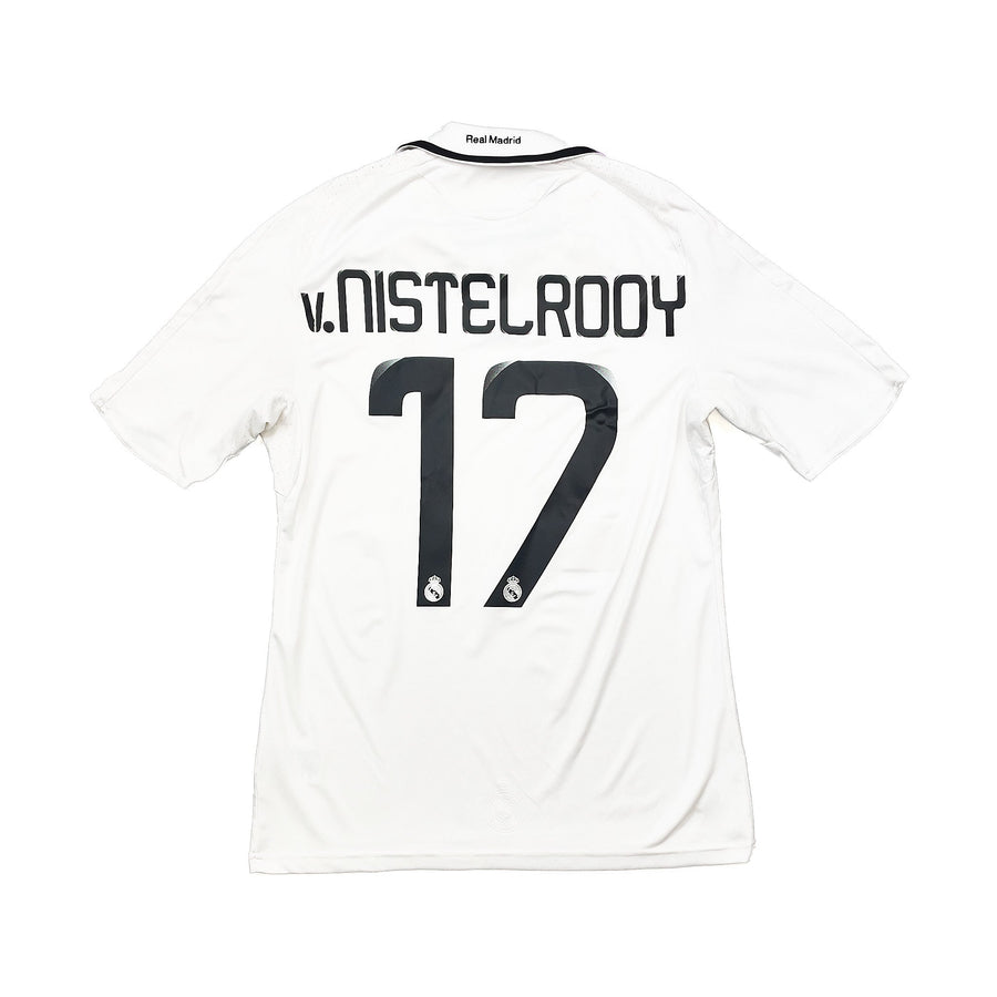 2008/09 Real Madrid V.Nistelrooy #17 Home Shirt (S) Adidas