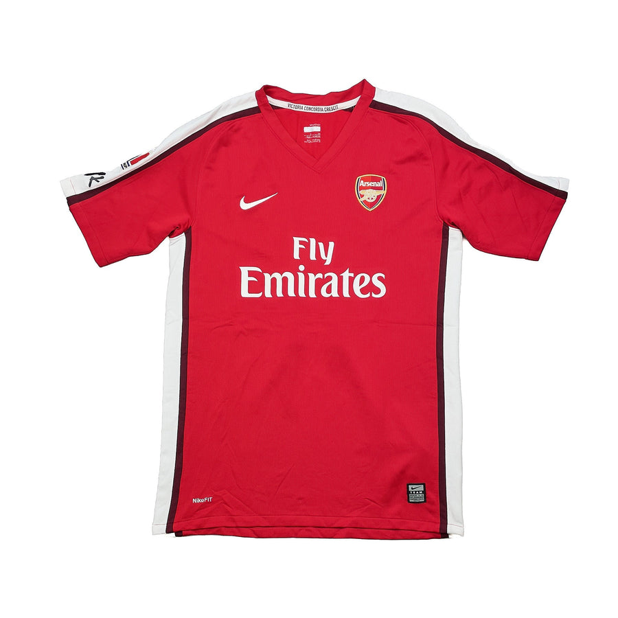 2008/10 Arsenal #11 *Match Worn Milk Cup* Home Shirt (XL.Kids) Nike