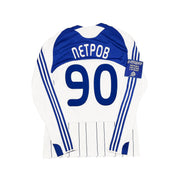 2008/10 Dynamo Kyiv #90 *Signed Shevchenko* L/S Home Shirt (M) Adidas