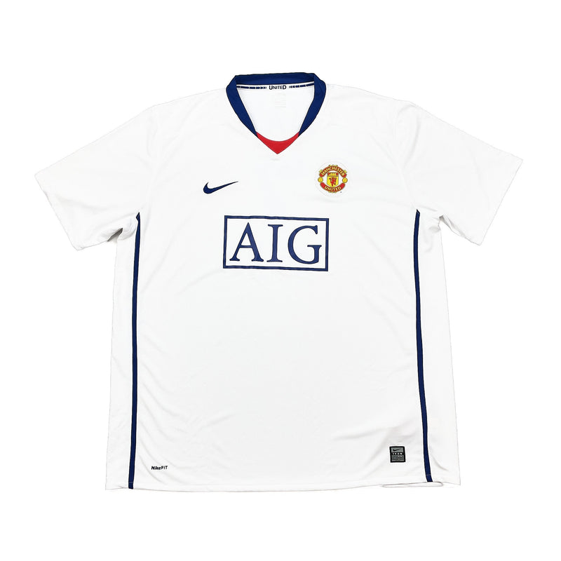 2008/10 MANCHESTER UNITED RONALDO #7 AWAY SHIRT (XXL) NIKE