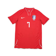 2008/10 South Korea Ji Sung #7 Home Shirt (L) Nike