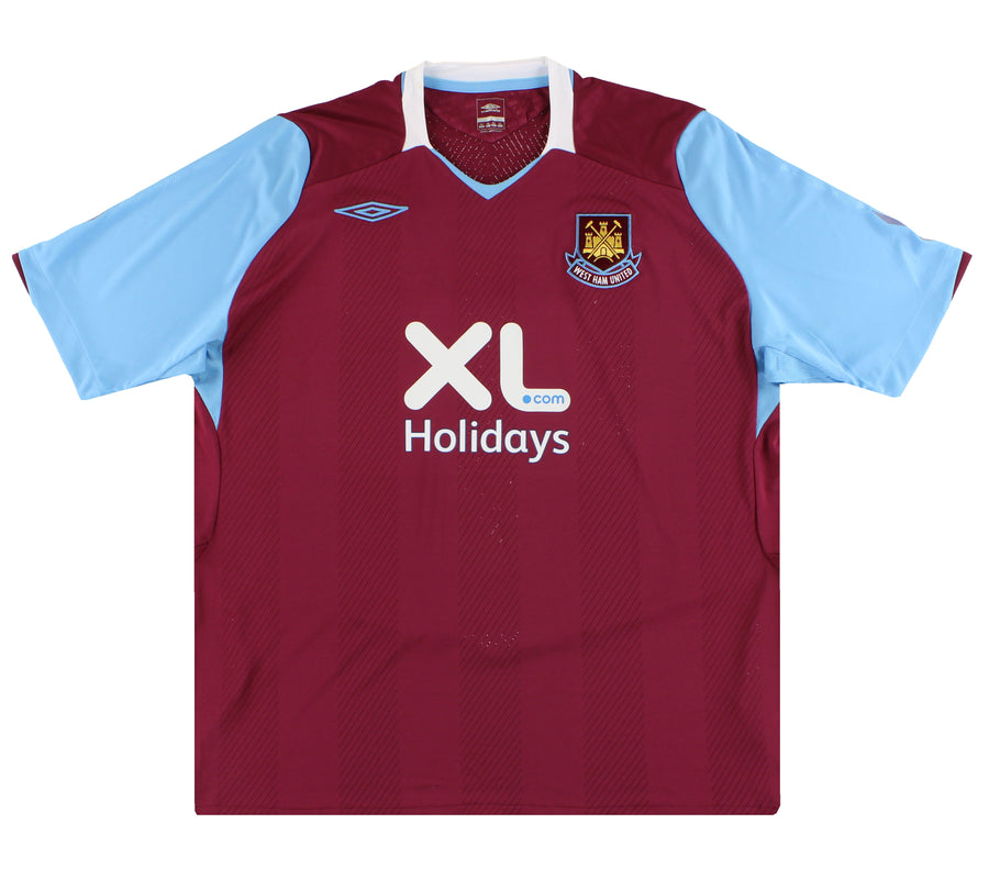 2008 West Ham Umbro Home Shirt XXL