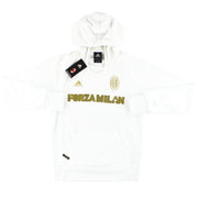 2009-10 AC Milan adidas Stadium Hoodie *w/tags* S