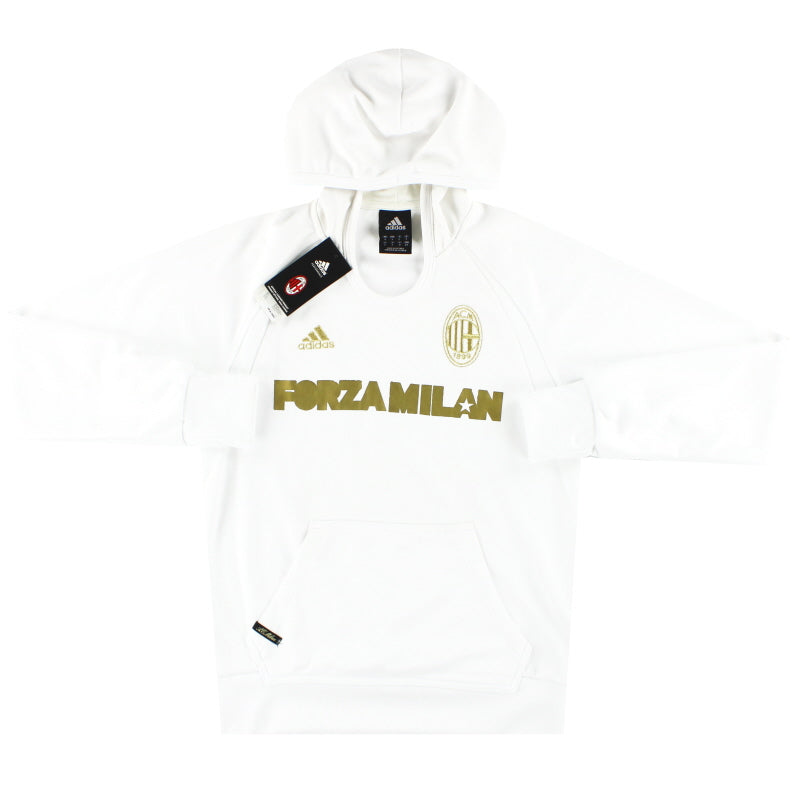 2009-10 AC Milan adidas Stadium Hoodie *w/tags* S