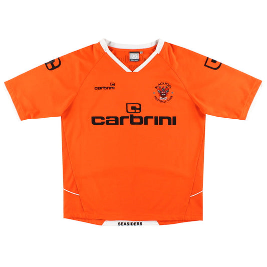 2009-10 Blackpool Carbrini Home Shirt XXXL
