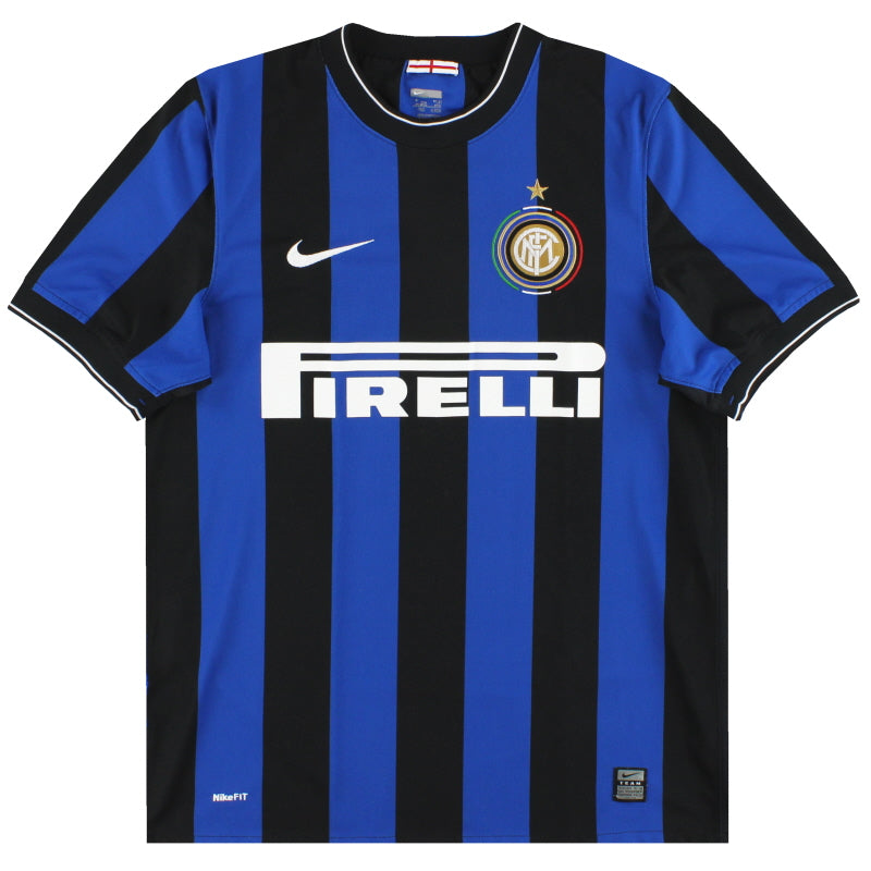 2009-10 Inter Milan Nike Home Shirt M