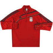 2009-10 Liverpool adidas 1/4 Zip Top XL
