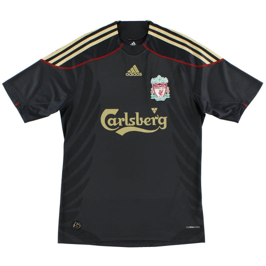2009-10 Liverpool adidas Away Shirt L