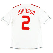 2009-10 Liverpool adidas CL Third Shirt Johnson #2 L