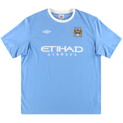 2009-10 Manchester City Umbro Home Shirt XXL