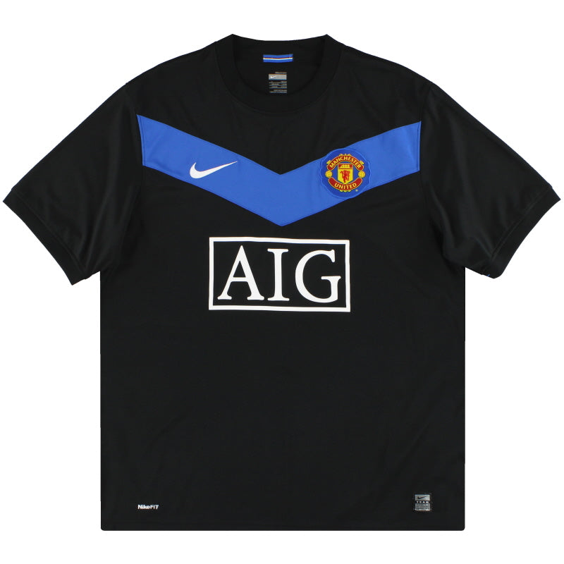 2009-10 Manchester United Nike Away Shirt Y M