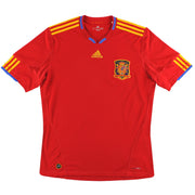 2009-10 Spain adidas Home Shirt S