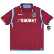 2009-10 West Ham Umbro Home Shirt *w/tags* XL
