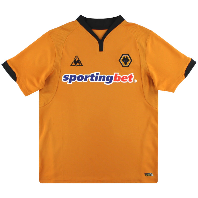 2009-10 Wolves Le Coq Sportif Home Shirt XL