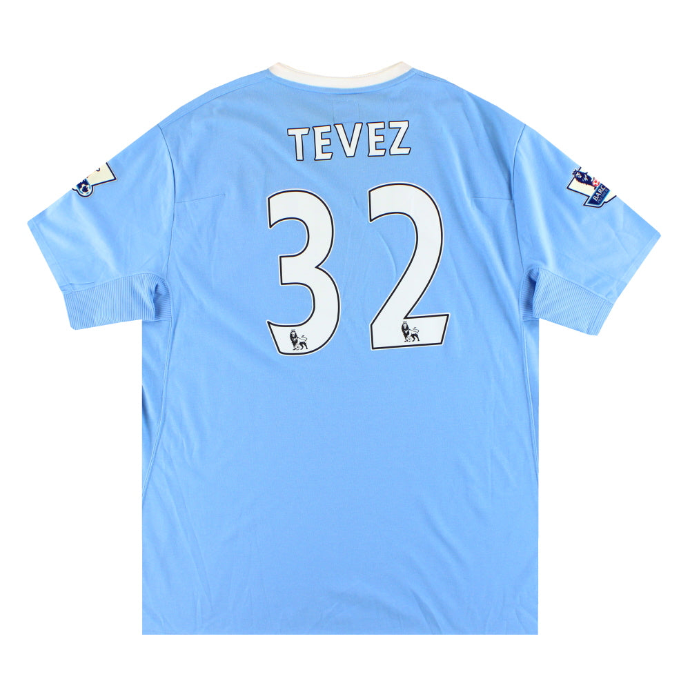 2009-10 Manchester City Umbro Home Shirt Tevez #32 XL