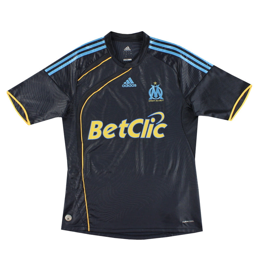 2009-10 Olympique adidas Marseille Third Shirt *Mint* M - Classic Football Kit
