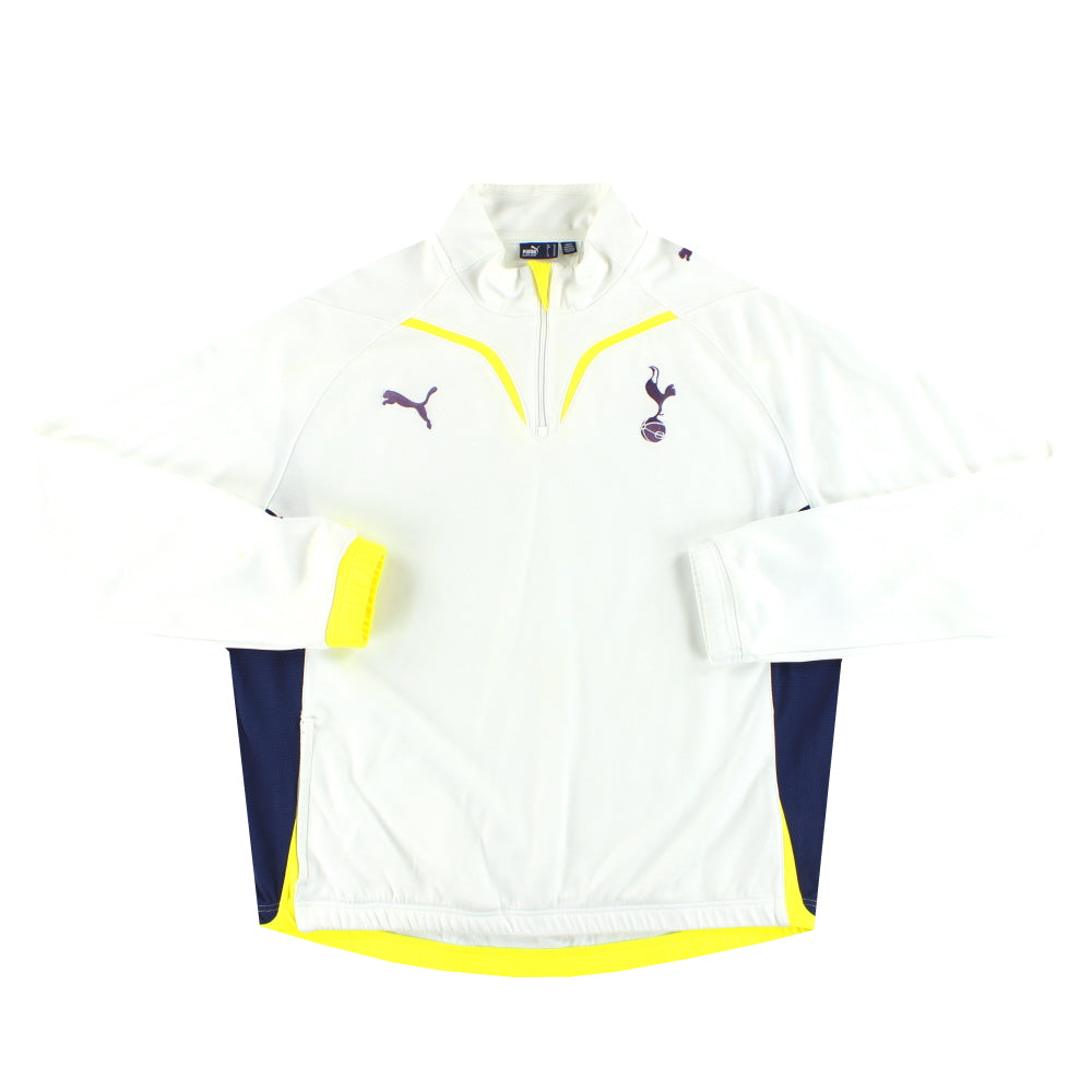 2009-10 Tottenham Puma 1/4 Zip Training Top XL