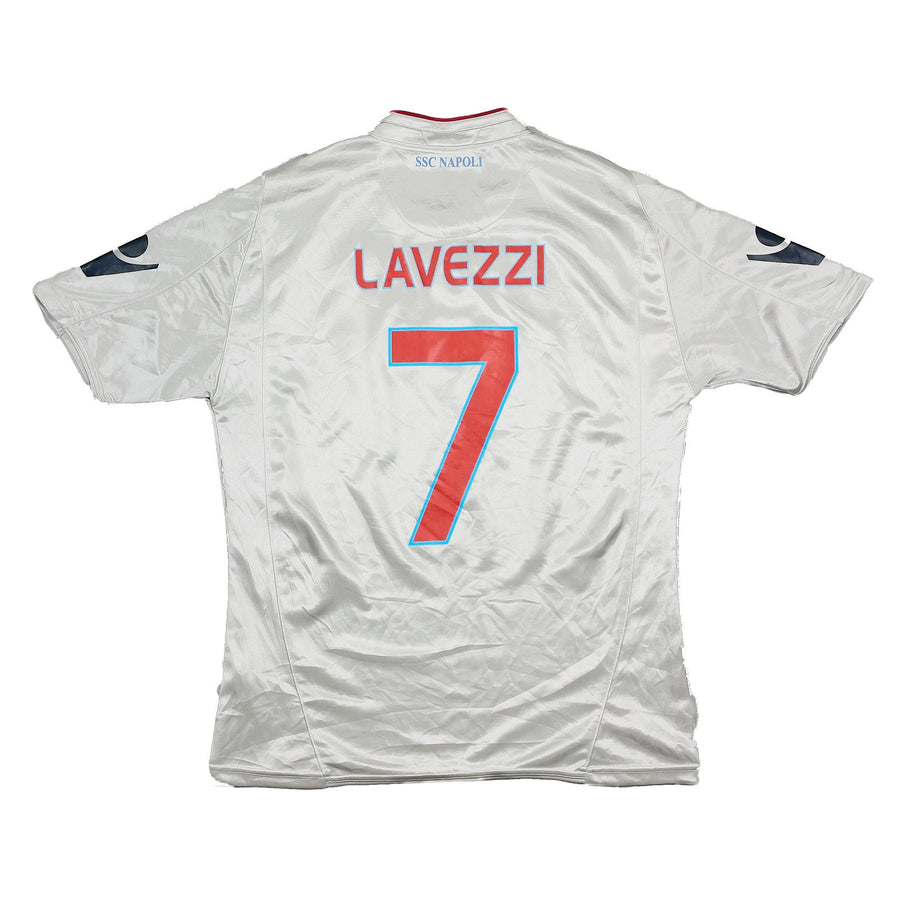 2009/10 Napoli Lavezzi #7 Away Shirt (M) Macron