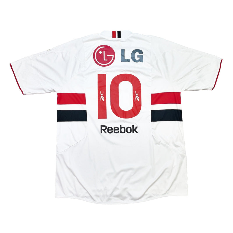 2009/10 SAO PAULO #10 HOME SHIRT (M) REEBOK