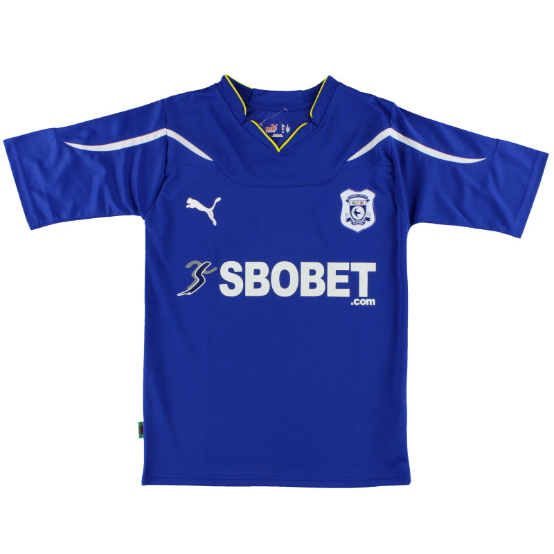 2010-11 Cardiff City Puma Home Shirt S