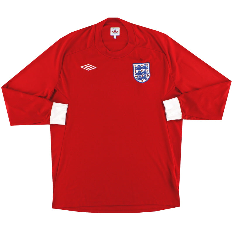 2010-11 England Umbro Away Shirt L/S M