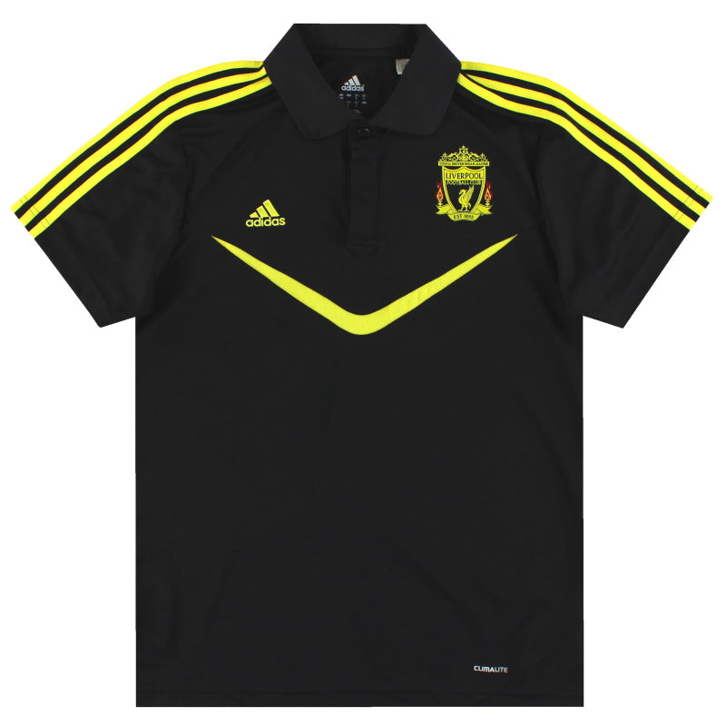 2010-11 Liverpool adidas Polo Shirt M