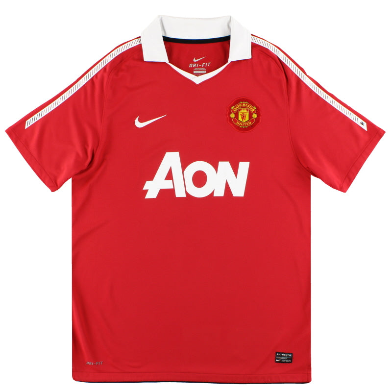 2010-11 Manchester United Nike Home Shirt M