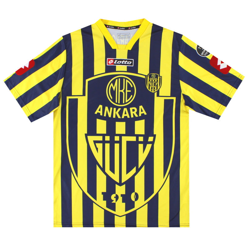2010-11 MKE Ankaragucu Lotto Home Shirt *Mint* XL