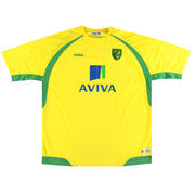 2010-11 Norwich City Home Shirt XL