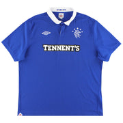 2010-11 Rangers Umbro Home Shirt XL