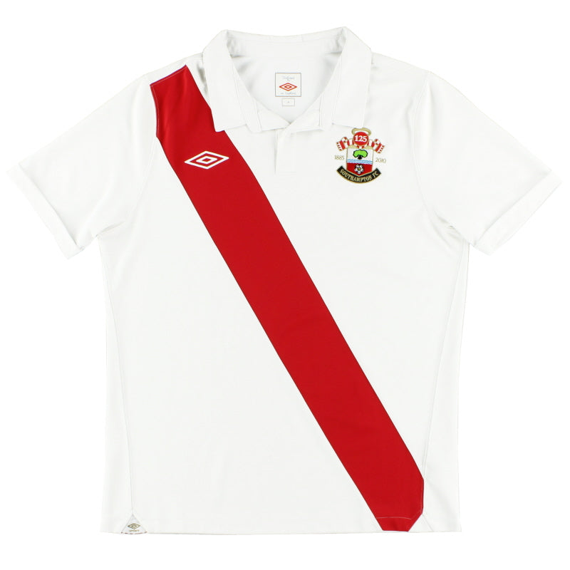 2010-11 Southampton Umbro '125 Years' Home Shirt S