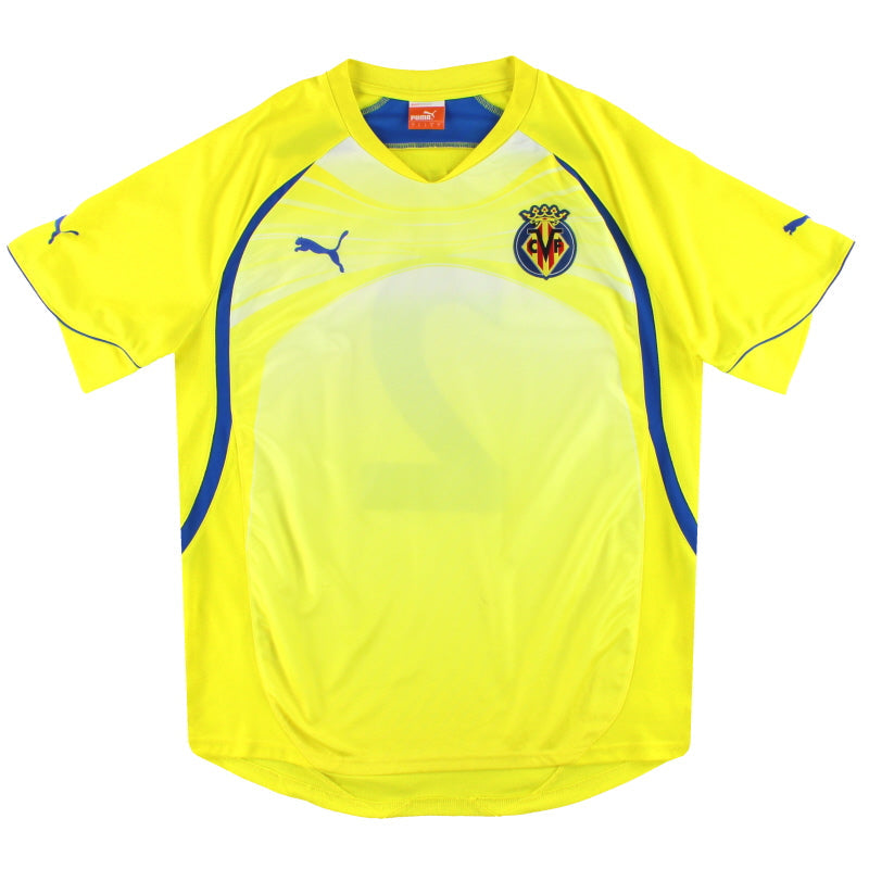2010-11 Villarreal Puma Player Issue Training Shirt #2 L